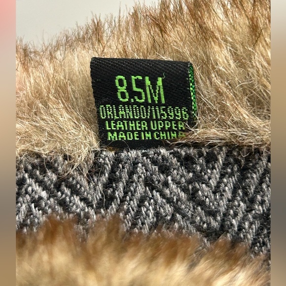 Sam Edelman Orlando Knee High Faux Fur Trimmed Suede Leather Boots. Size 8.5 - Picture 7 of 12